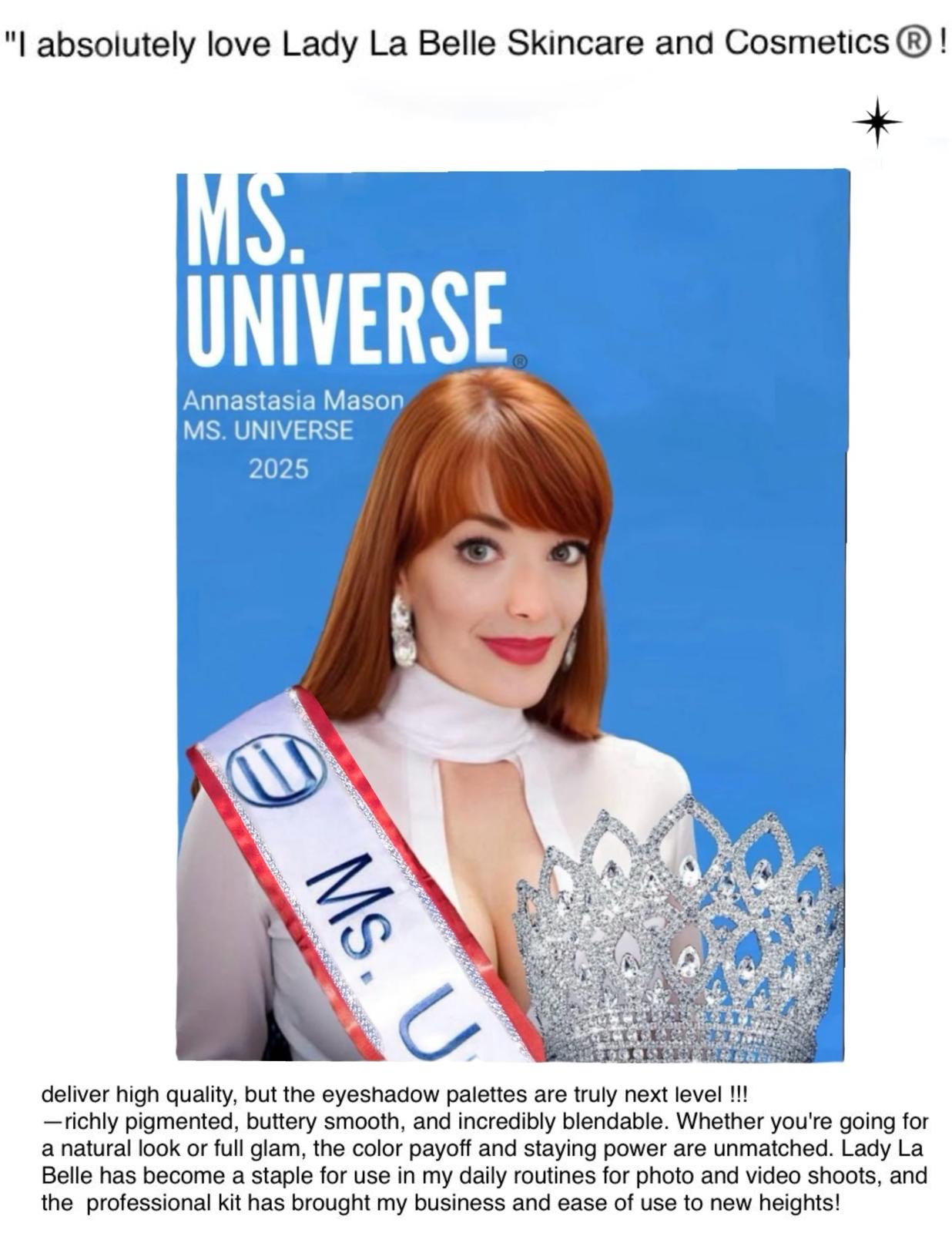 Lady La Belle Skincare & Cosmetics Proudly introduces A Very Special Edition…Ms.Universe®️ 2024-2025/ Lipstick “POWERHOUSE-PINK!”