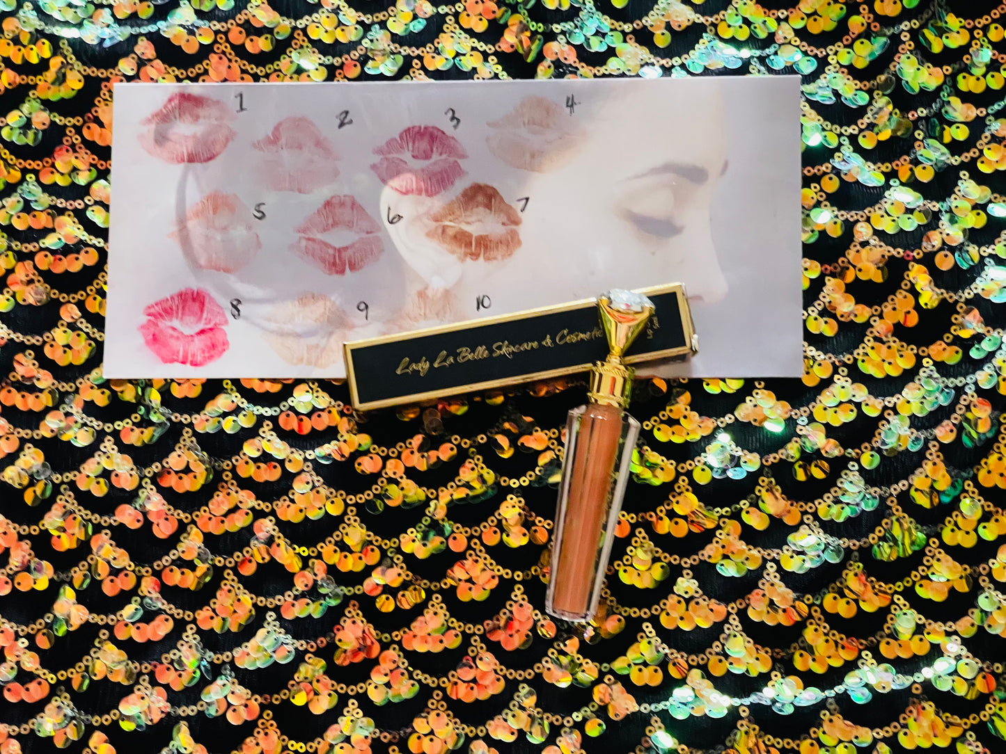 Fit for Royalty Lady La Belle Diamond Lip Glaze/ Plumper in 10 Glorious Shades-Collection
