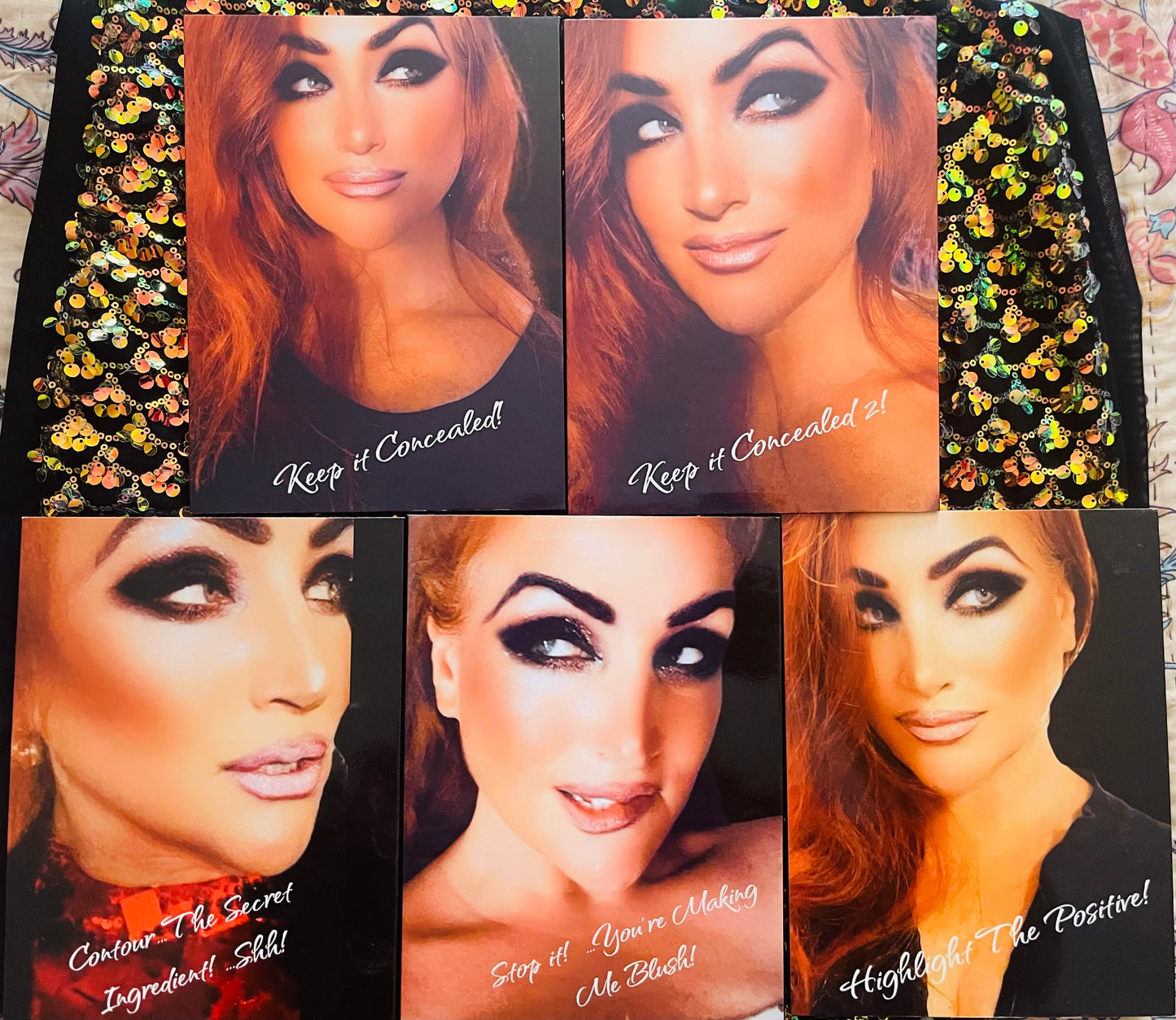 Highlight-The Positive, Lady La Belle Angelic Highlighters/ Ultimate 12 Pan Pallet