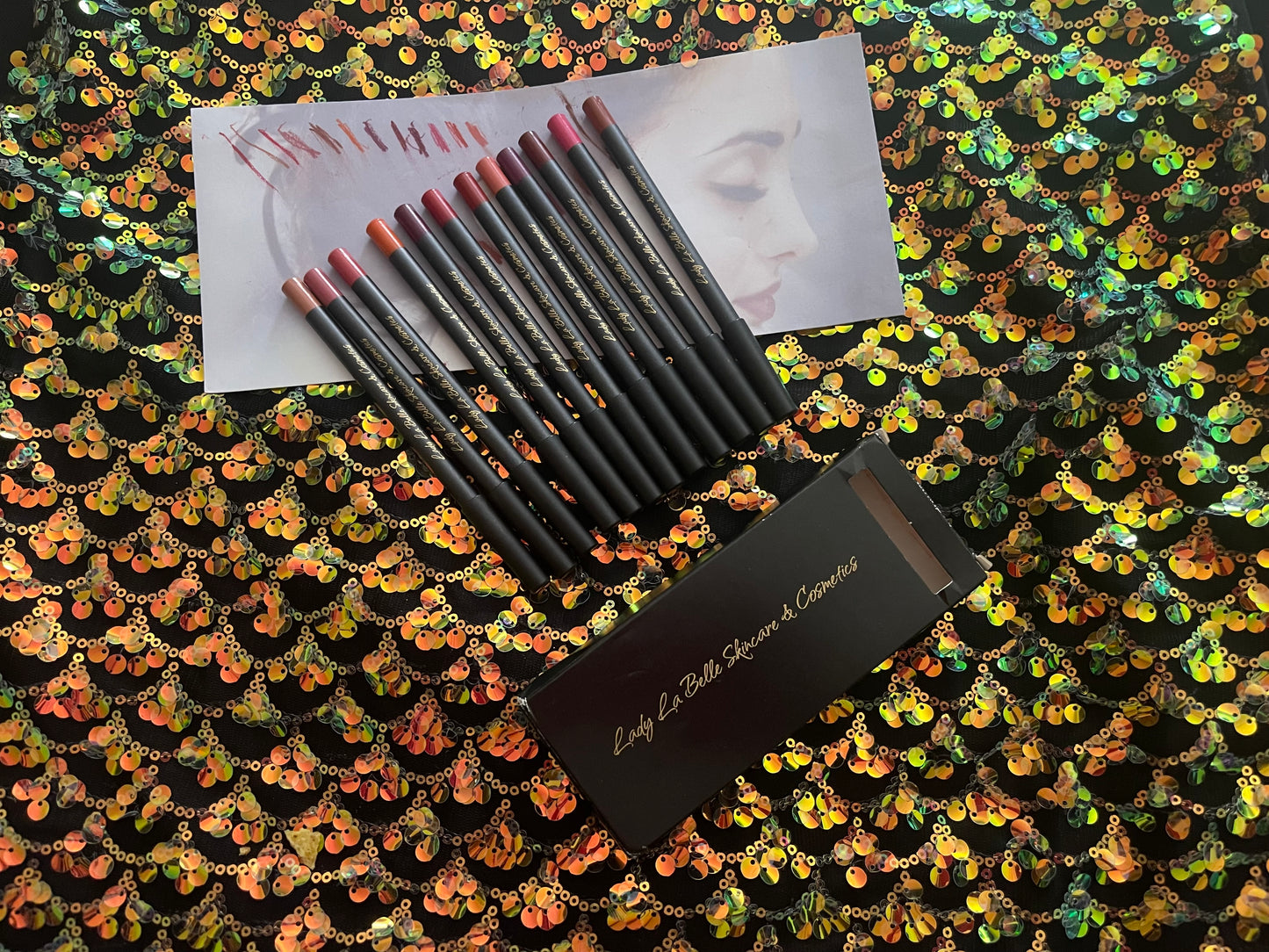 Lady La Belle “Statue Perfect”Ultimate Collection Long Lasting Lip Liners/ 12 Pack