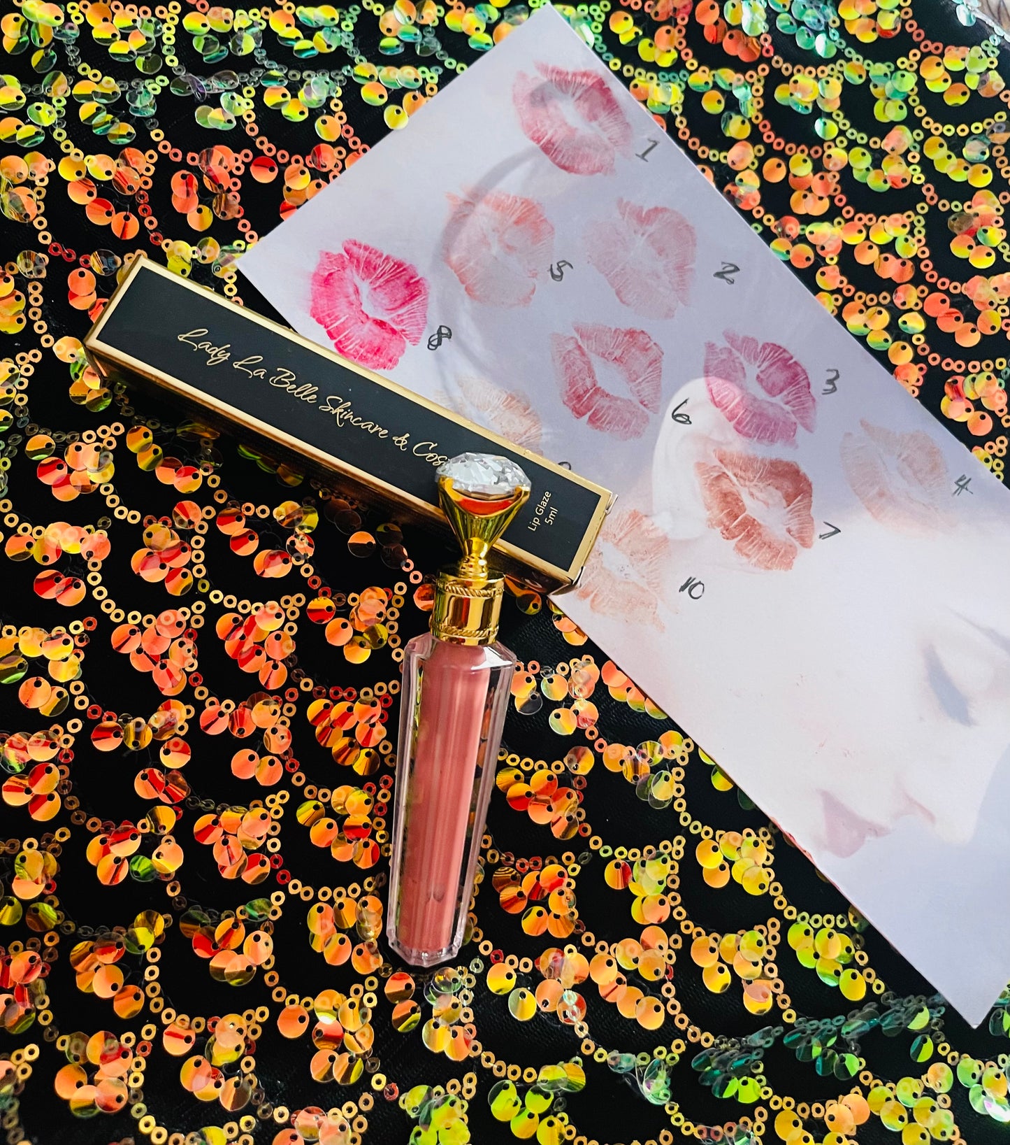 Fit for Royalty Lady La Belle Diamond Lip Glaze/ Plumper in 10 Glorious Shades-Collection