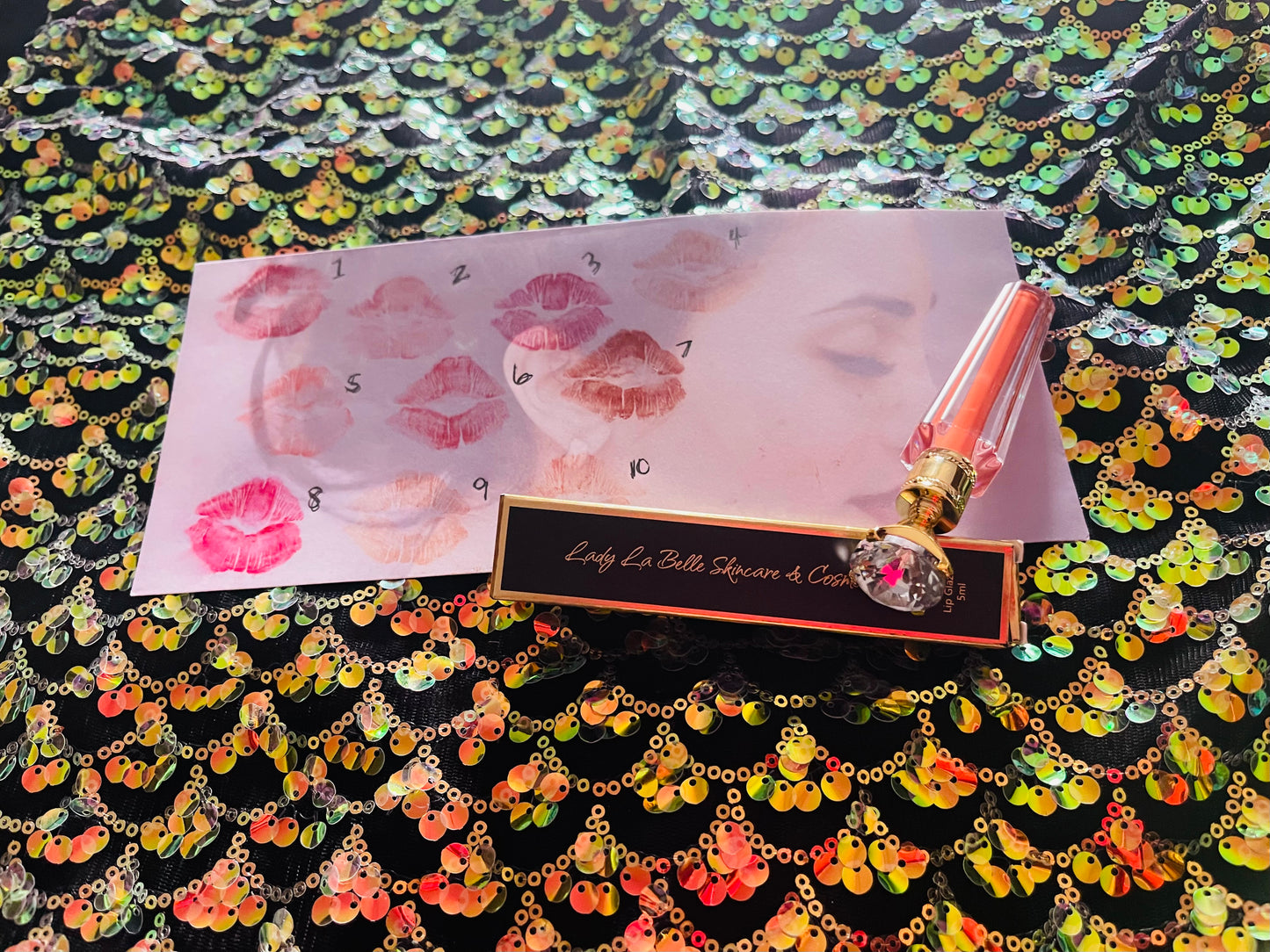 Fit for Royalty Lady La Belle Diamond Lip Glaze/ Plumper in 10 Glorious Shades-Collection