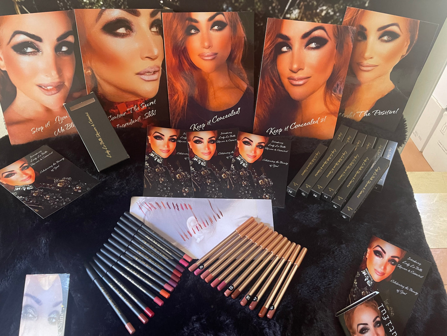 Lady La Belle “Statue Perfect”Ultimate Collection Long Lasting Lip Liners/ 12 Pack