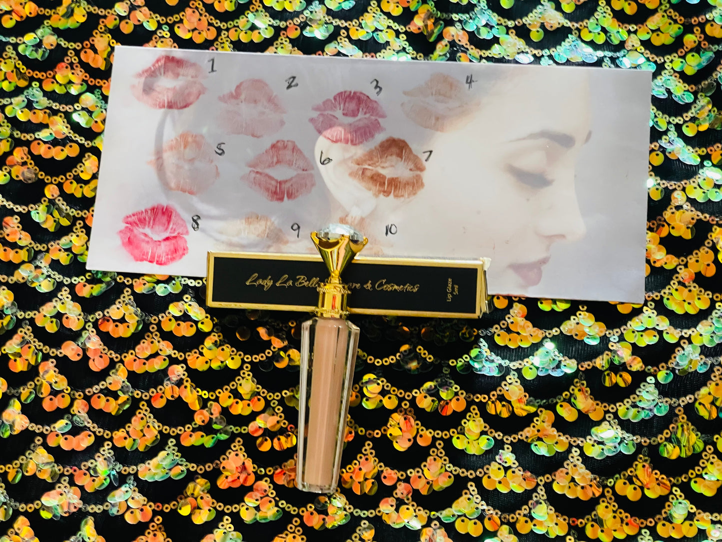 Fit for Royalty Lady La Belle Diamond Lip Glaze/ Plumper in 10 Glorious Shades-Collection