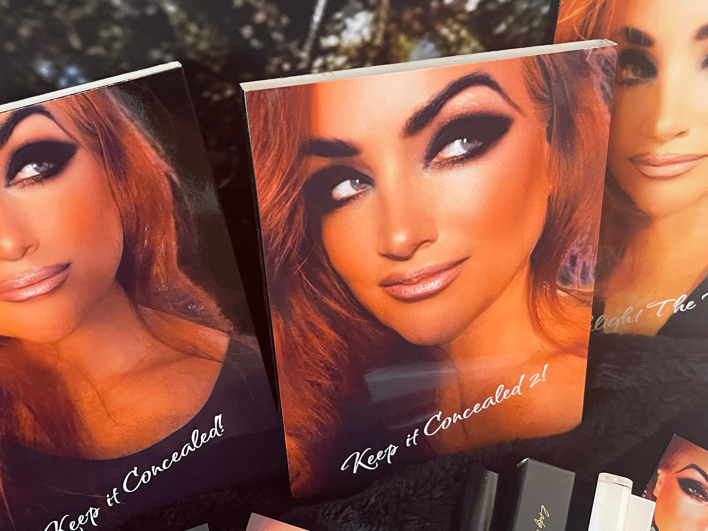 "Keep it Concealed 2!" Lady La Belle Ulltimate 12 Pan Concealer Pallet (Darker Skin Tones)