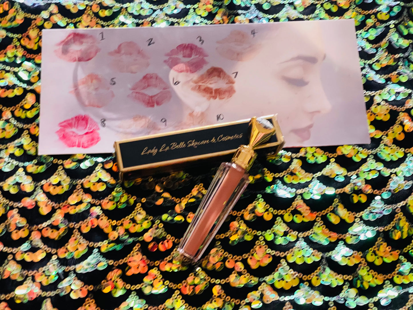 Fit for Royalty Lady La Belle Diamond Lip Glaze/ Plumper in 10 Glorious Shades-Collection