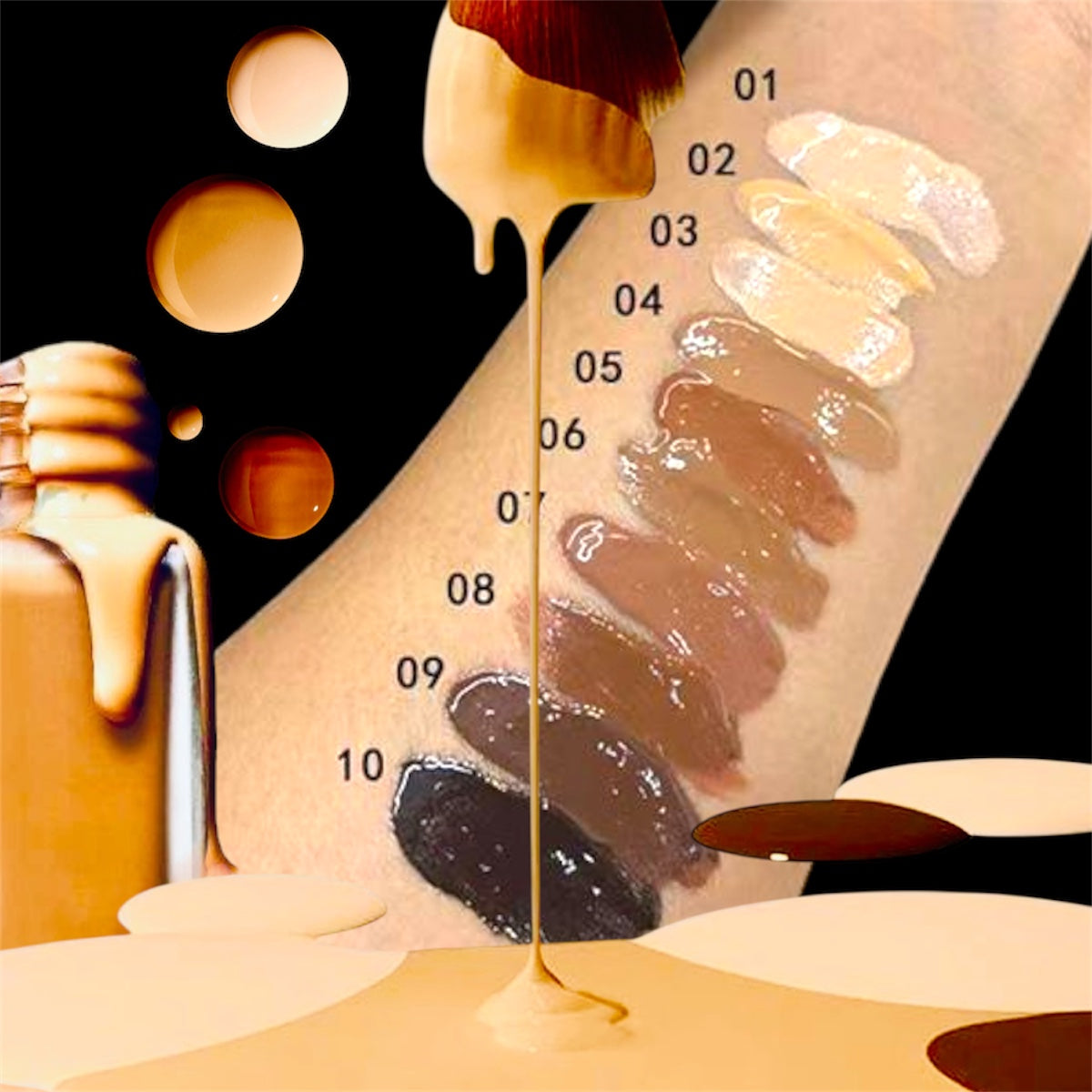 Velvety Smooth-Silky Soft Flawless Foundation