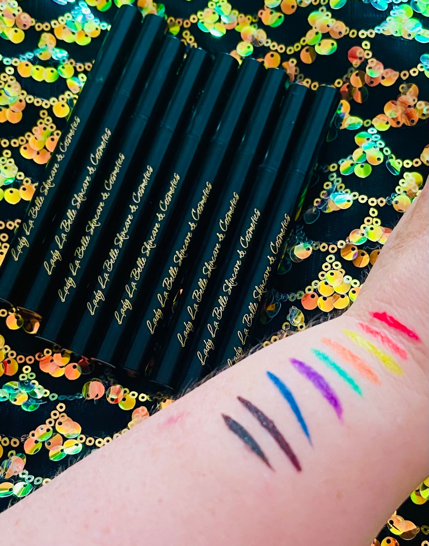 The Hottest Waterproof Liquid Eyeliners – in 9 Incredible Hot Colors / Collection