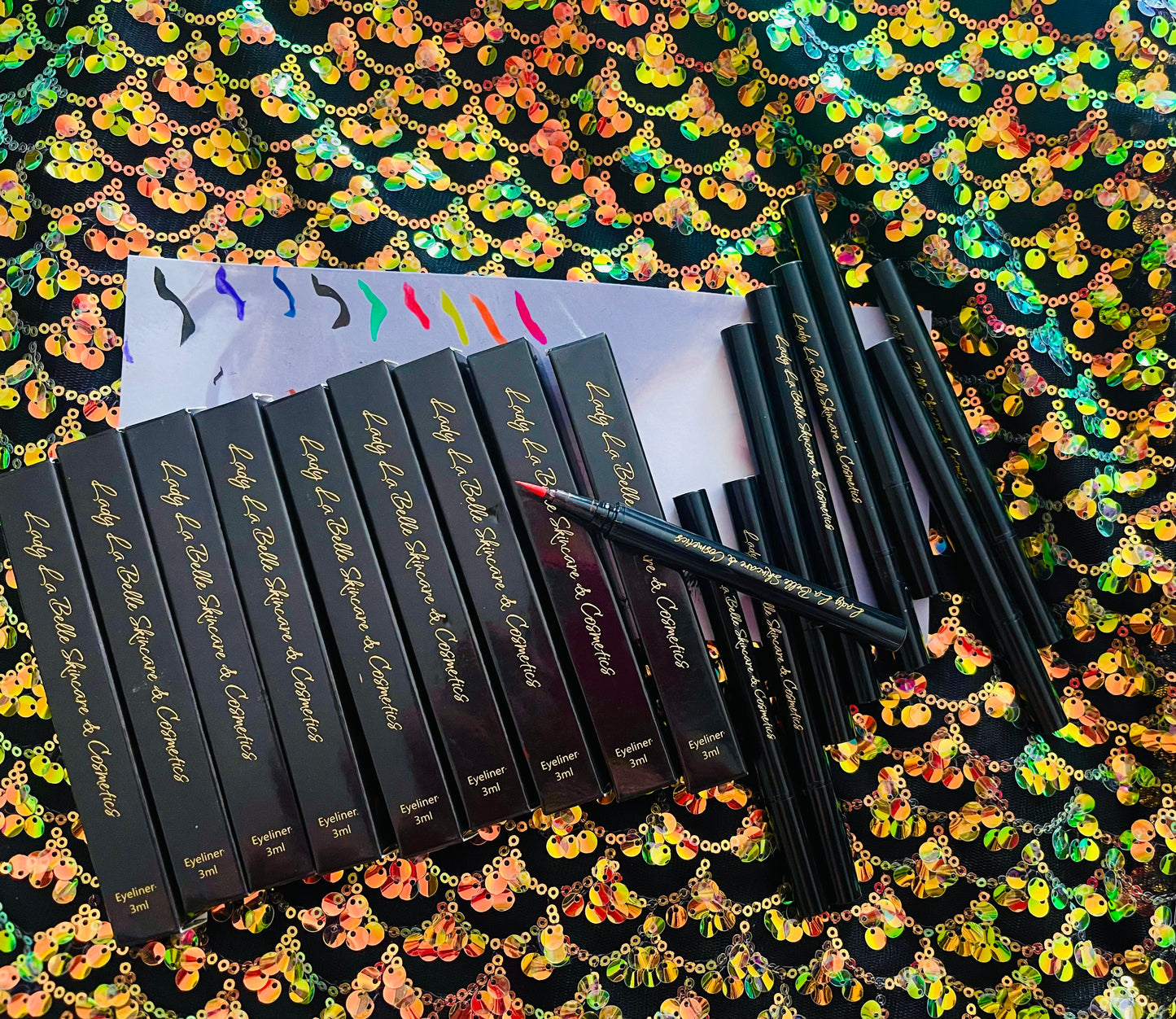 The Hottest Waterproof Liquid Eyeliners – in 9 Incredible Hot Colors / Collection