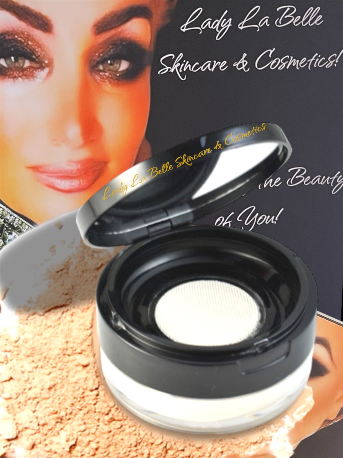 Lady La Belle Ultimate Perfectly Pressed Powder 12/Pan Pallet