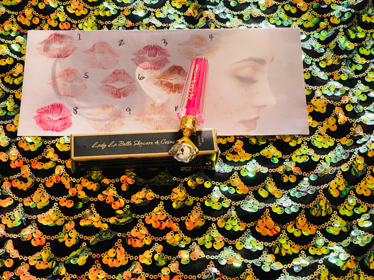 Fit for Royalty Lady La Belle Diamond Lip Glaze/ Plumper in 10 Glorious Shades-Collection