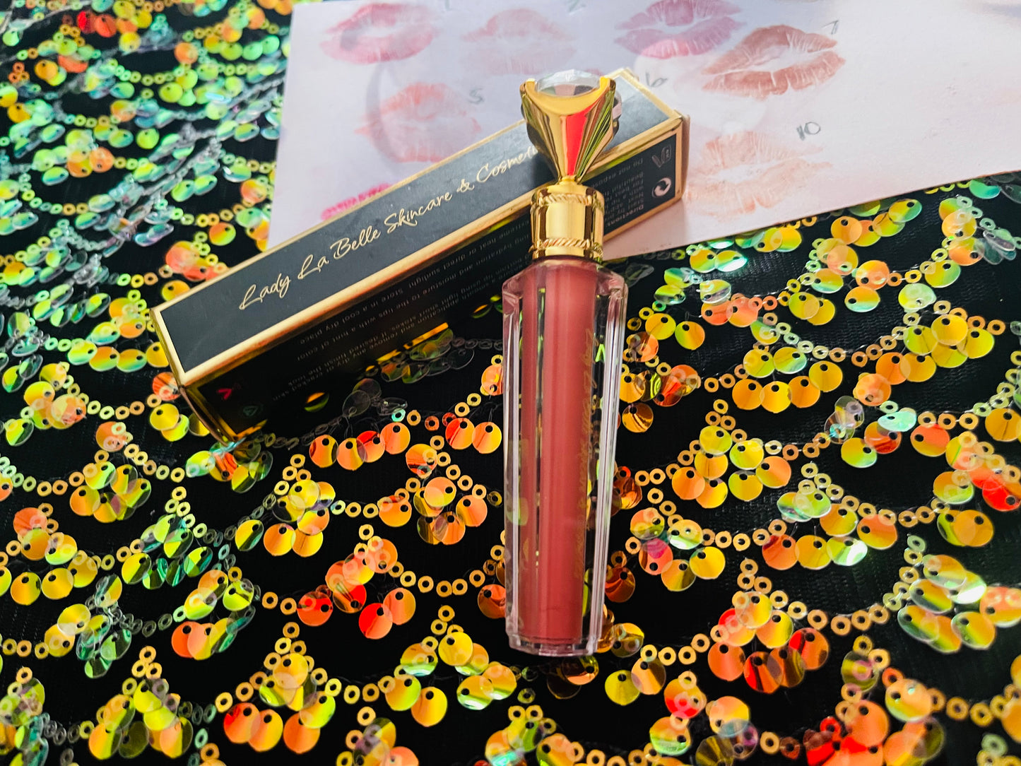 Fit for Royalty Lady La Belle Diamond Lip Glaze/ Plumper in 10 Glorious Shades-Collection