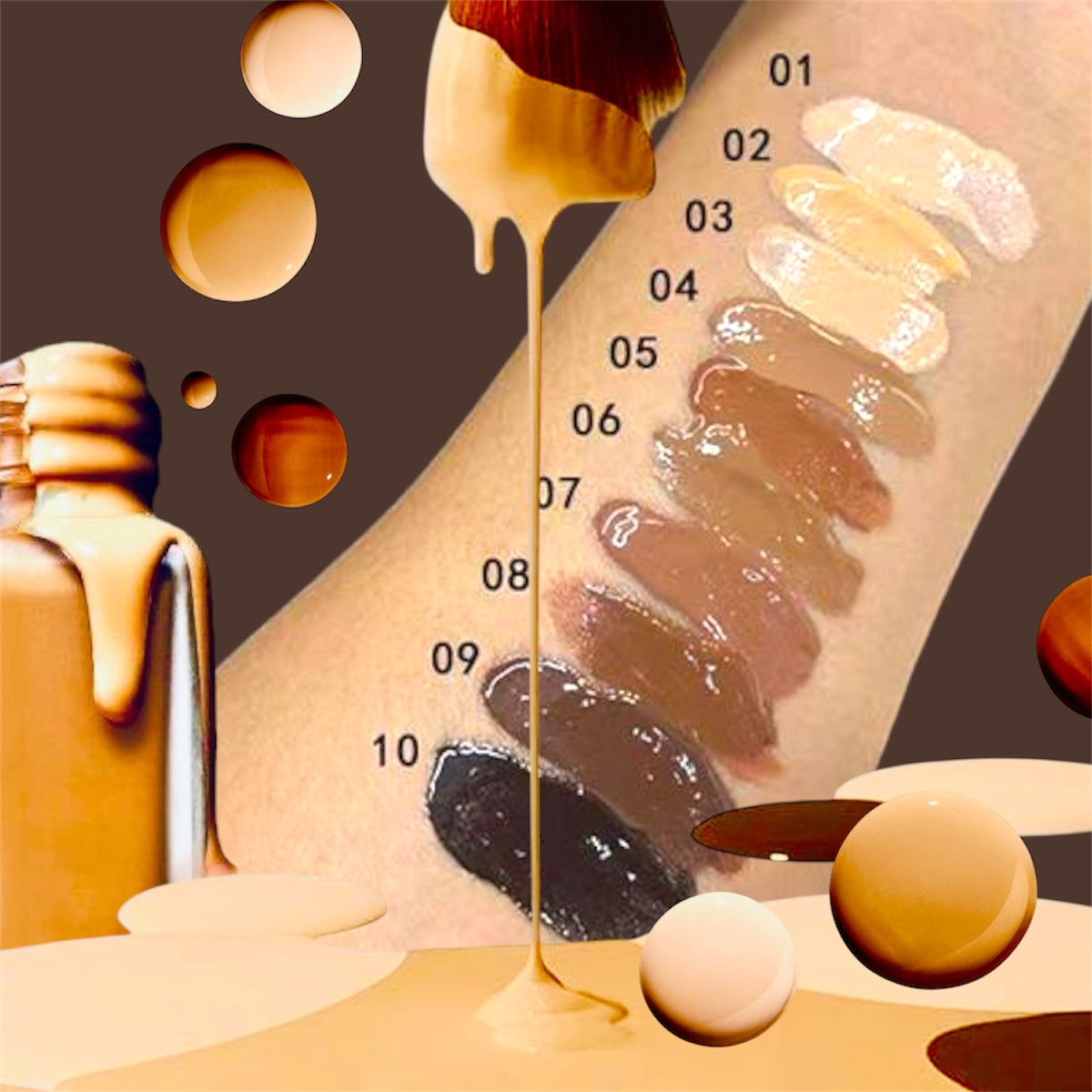 Velvety Smooth-Silky Soft Flawless Foundation