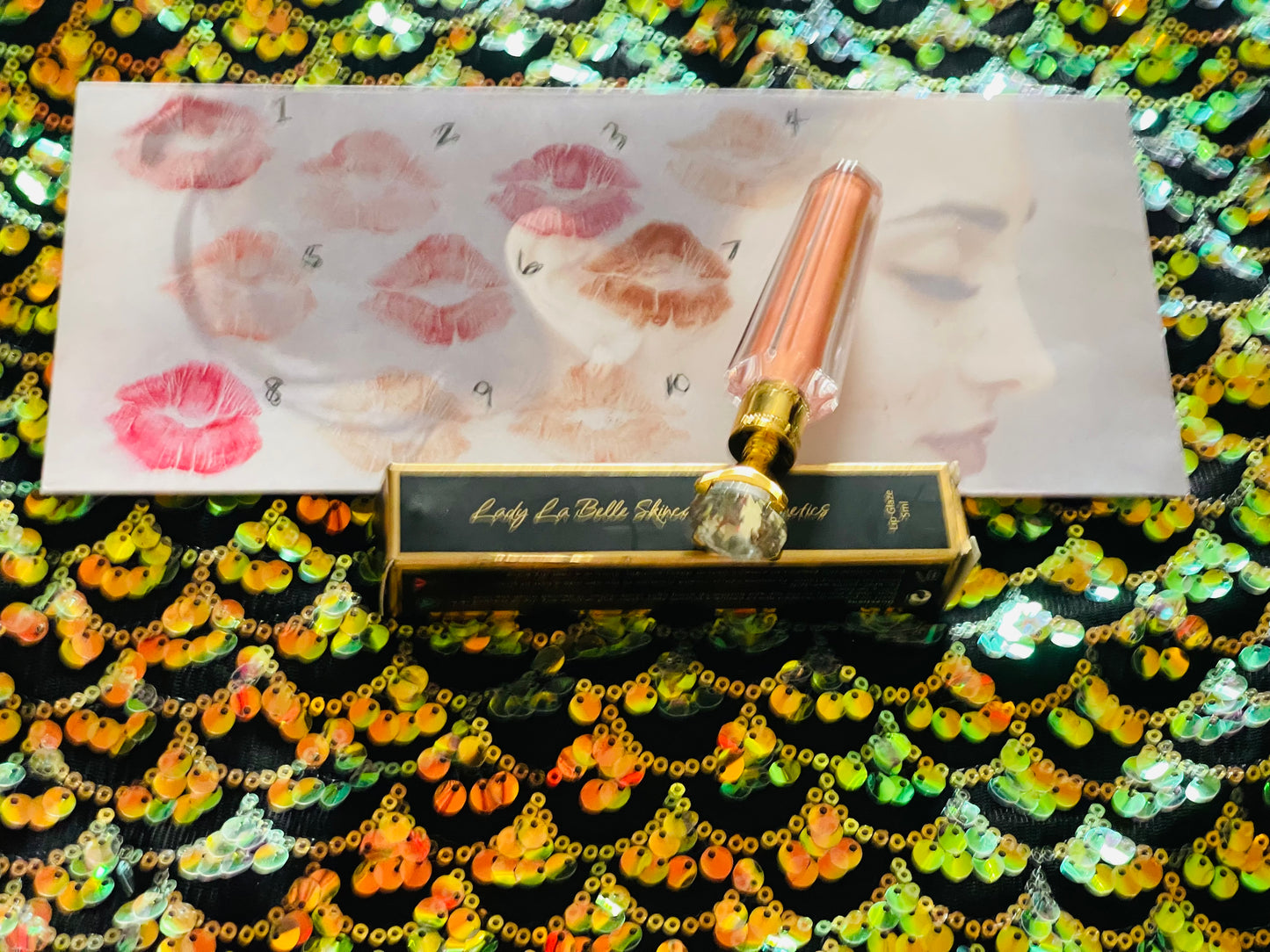Fit for Royalty Lady La Belle Diamond Lip Glaze/ Plumper in 10 Glorious Shades (singles)