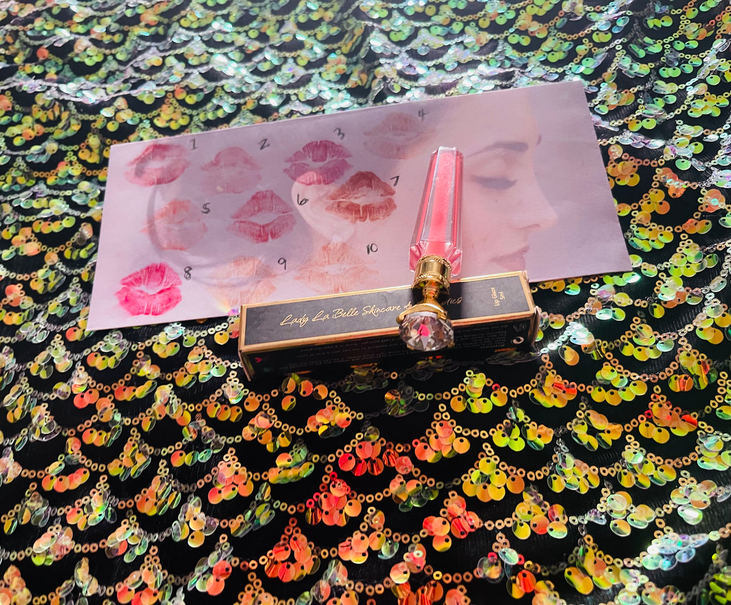 Fit for Royalty Lady La Belle Diamond Lip Glaze/ Plumper in 10 Glorious Shades (singles)