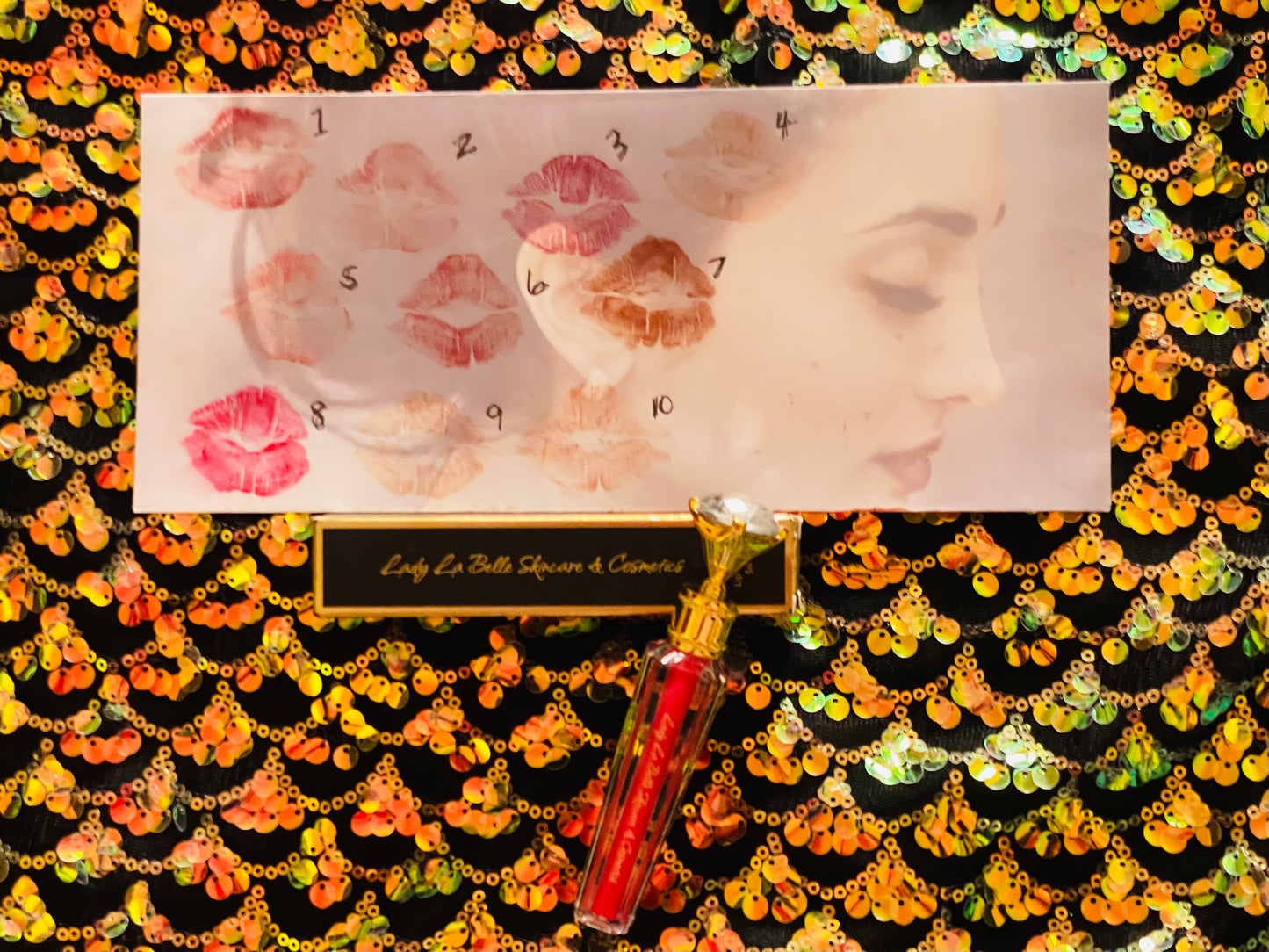 Fit for Royalty Lady La Belle Diamond Lip Glaze/ Plumper in 10 Glorious Shades (singles)