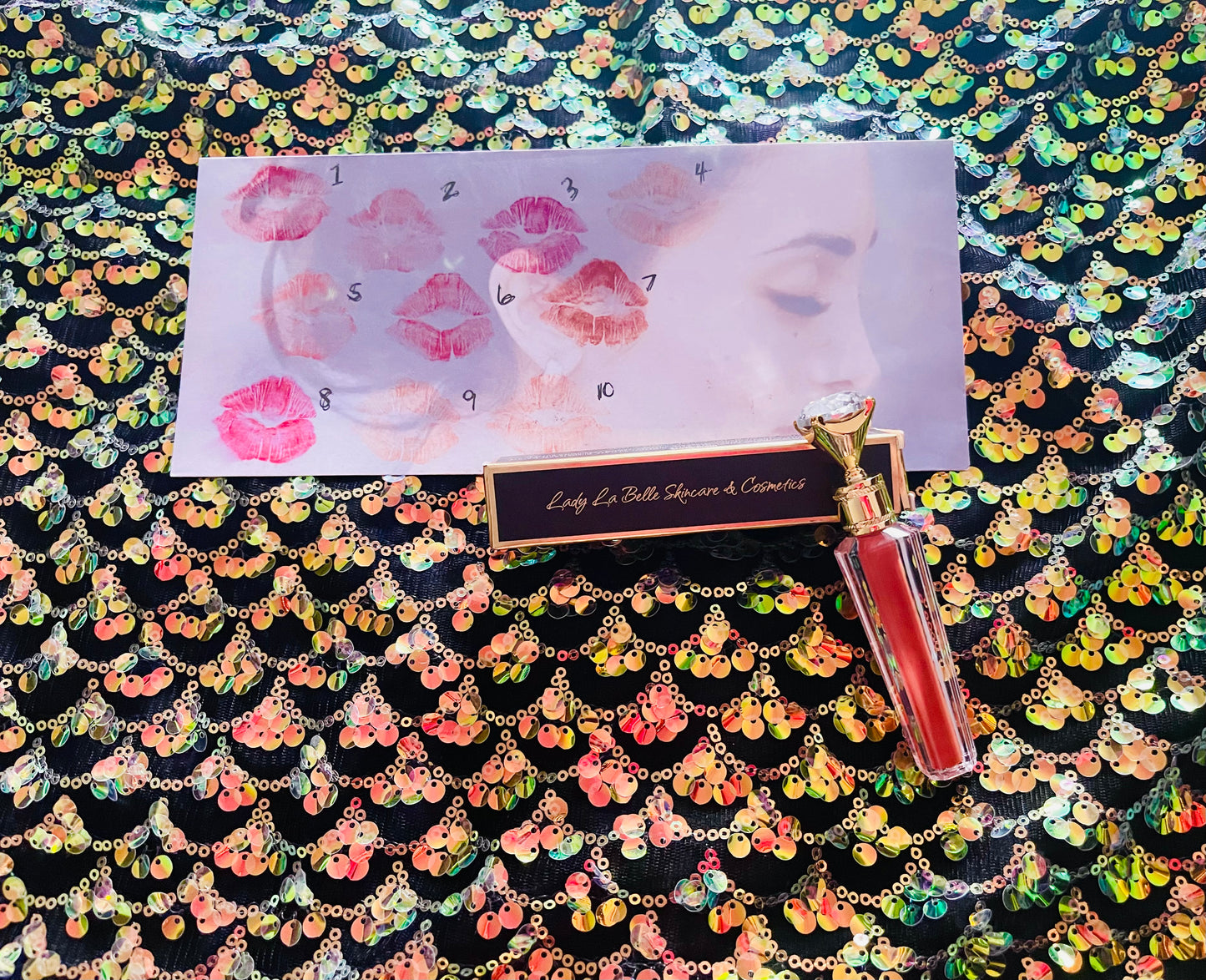 Fit for Royalty Lady La Belle Diamond Lip Glaze/ Plumper in 10 Glorious Shades (singles)