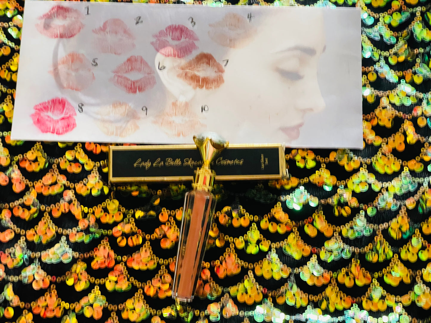 Fit for Royalty Lady La Belle Diamond Lip Glaze/ Plumper in 10 Glorious Shades (singles)
