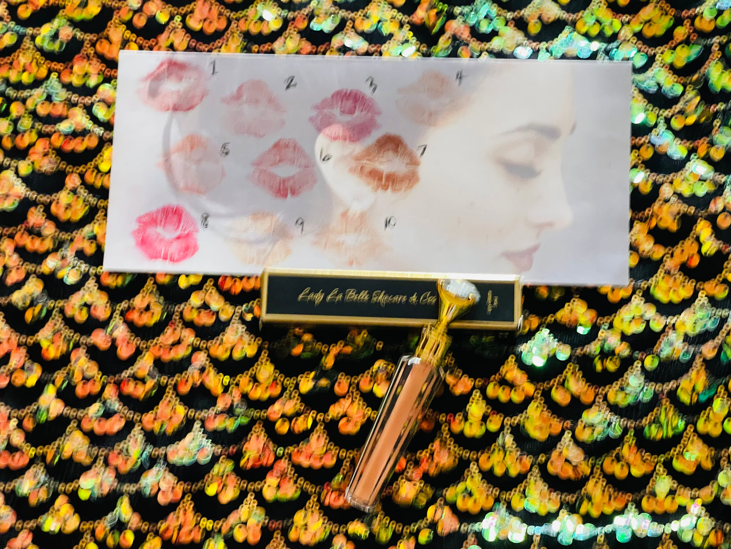 Fit for Royalty Lady La Belle Diamond Lip Glaze/ Plumper in 10 Glorious Shades (singles)