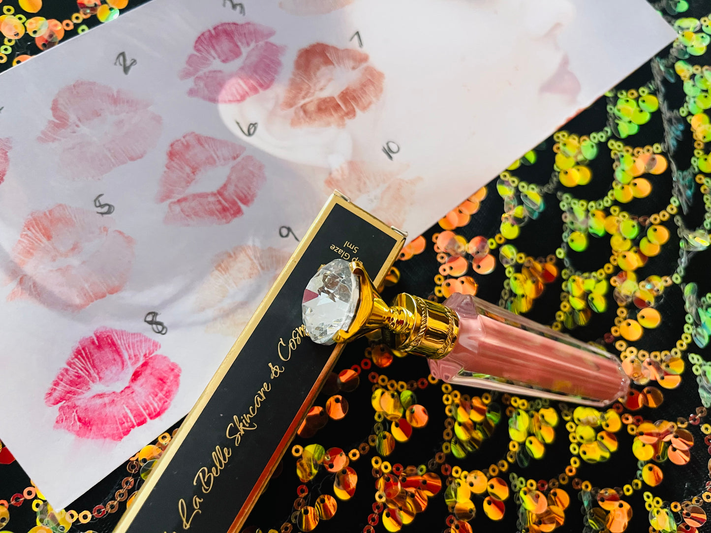 Fit for Royalty Lady La Belle Diamond Lip Glaze/ Plumper in 10 Glorious Shades (singles)