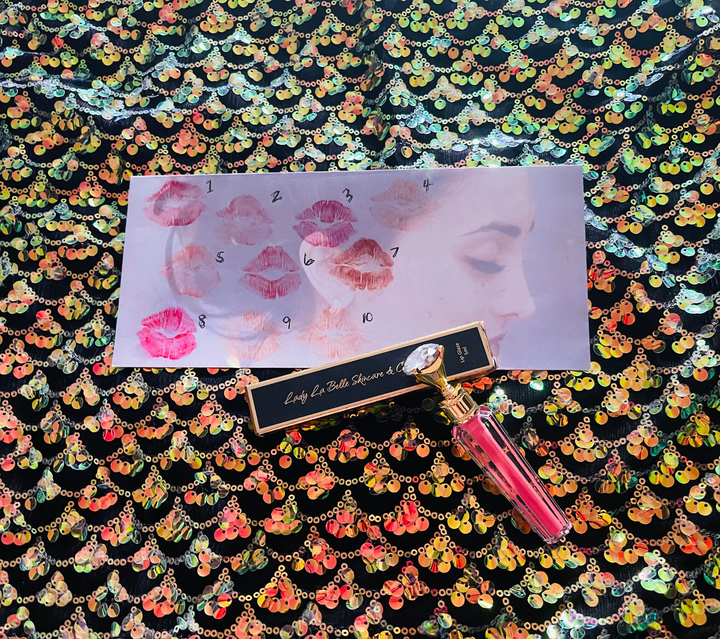 Fit for Royalty Lady La Belle Diamond Lip Glaze/ Plumper in 10 Glorious Shades (singles)