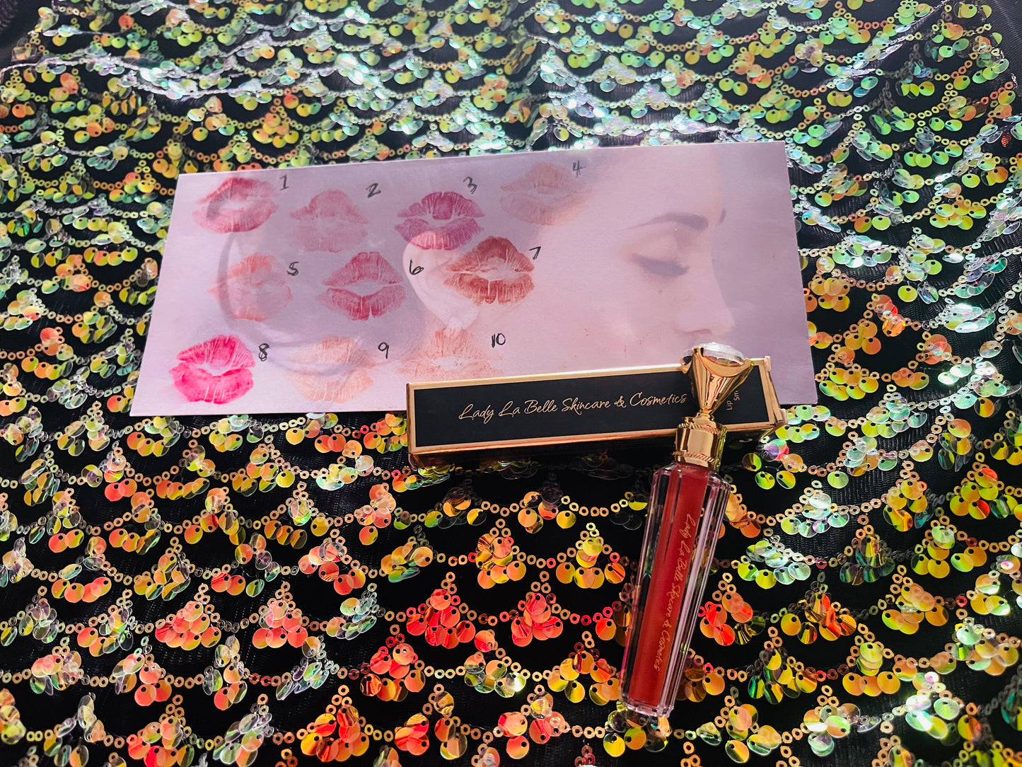 Fit for Royalty Lady La Belle Diamond Lip Glaze/ Plumper in 10 Glorious Shades (singles)