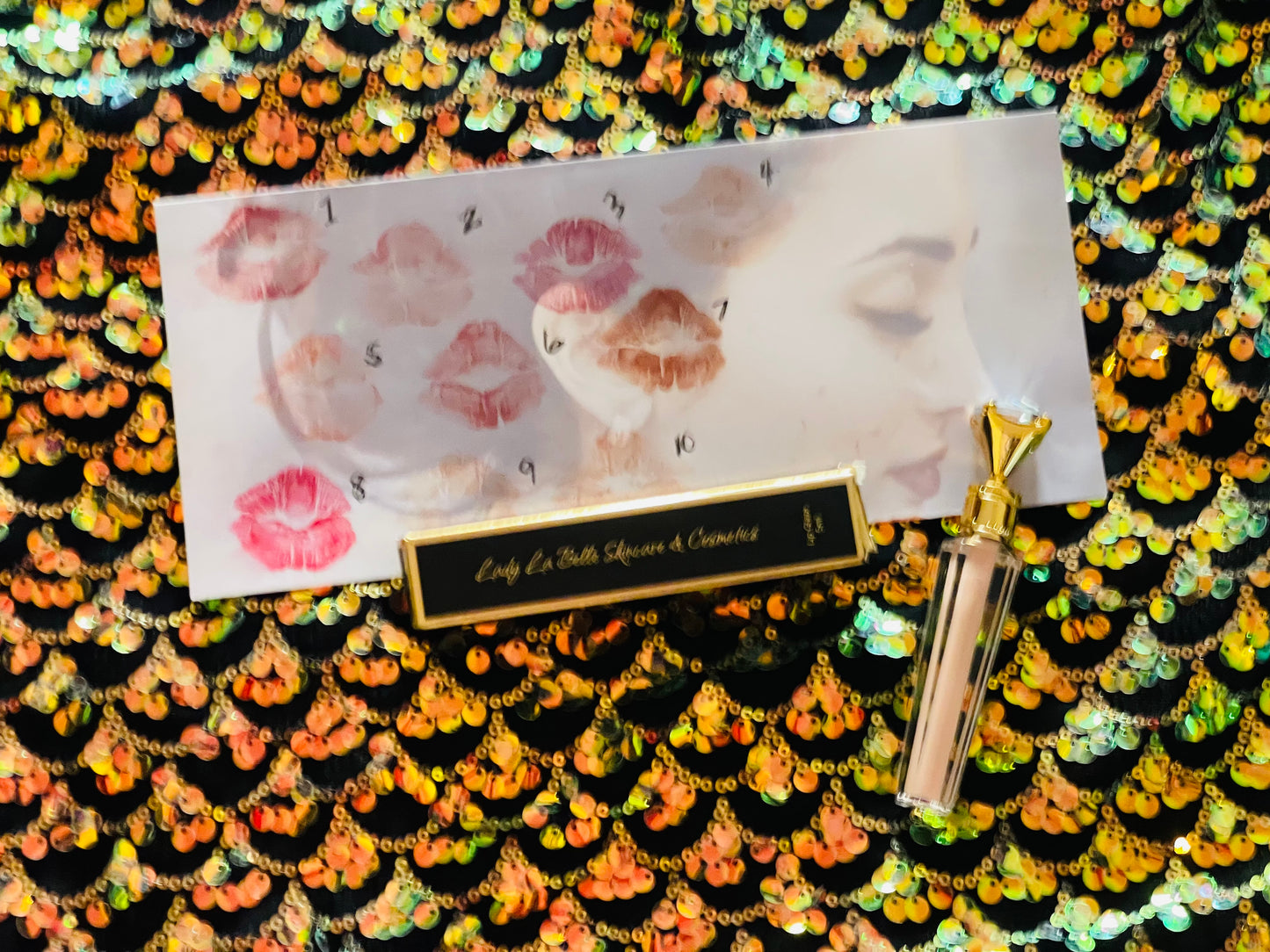 Fit for Royalty Lady La Belle Diamond Lip Glaze/ Plumper in 10 Glorious Shades (singles)