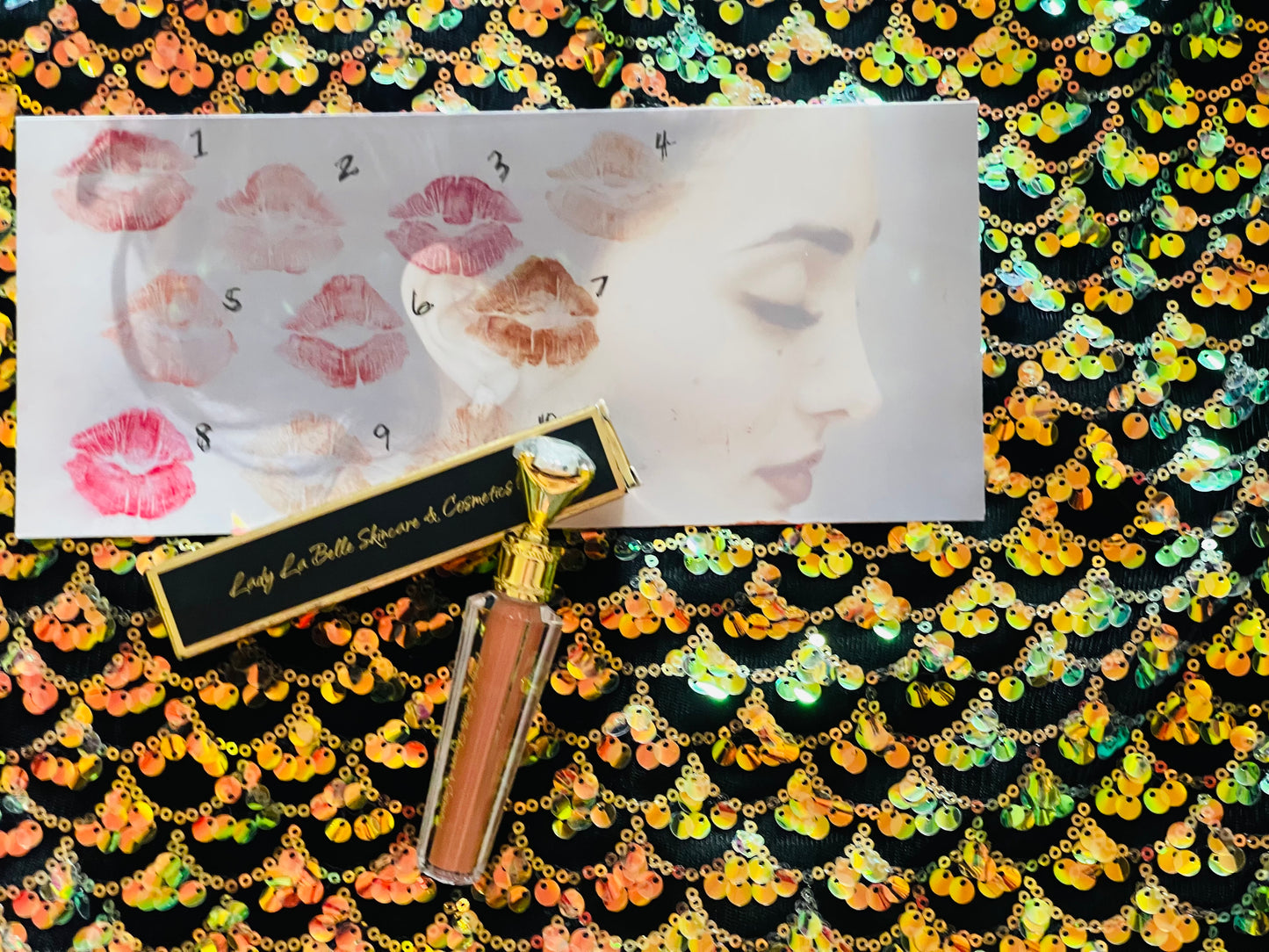 Fit for Royalty Lady La Belle Diamond Lip Glaze/ Plumper in 10 Glorious Shades (singles)