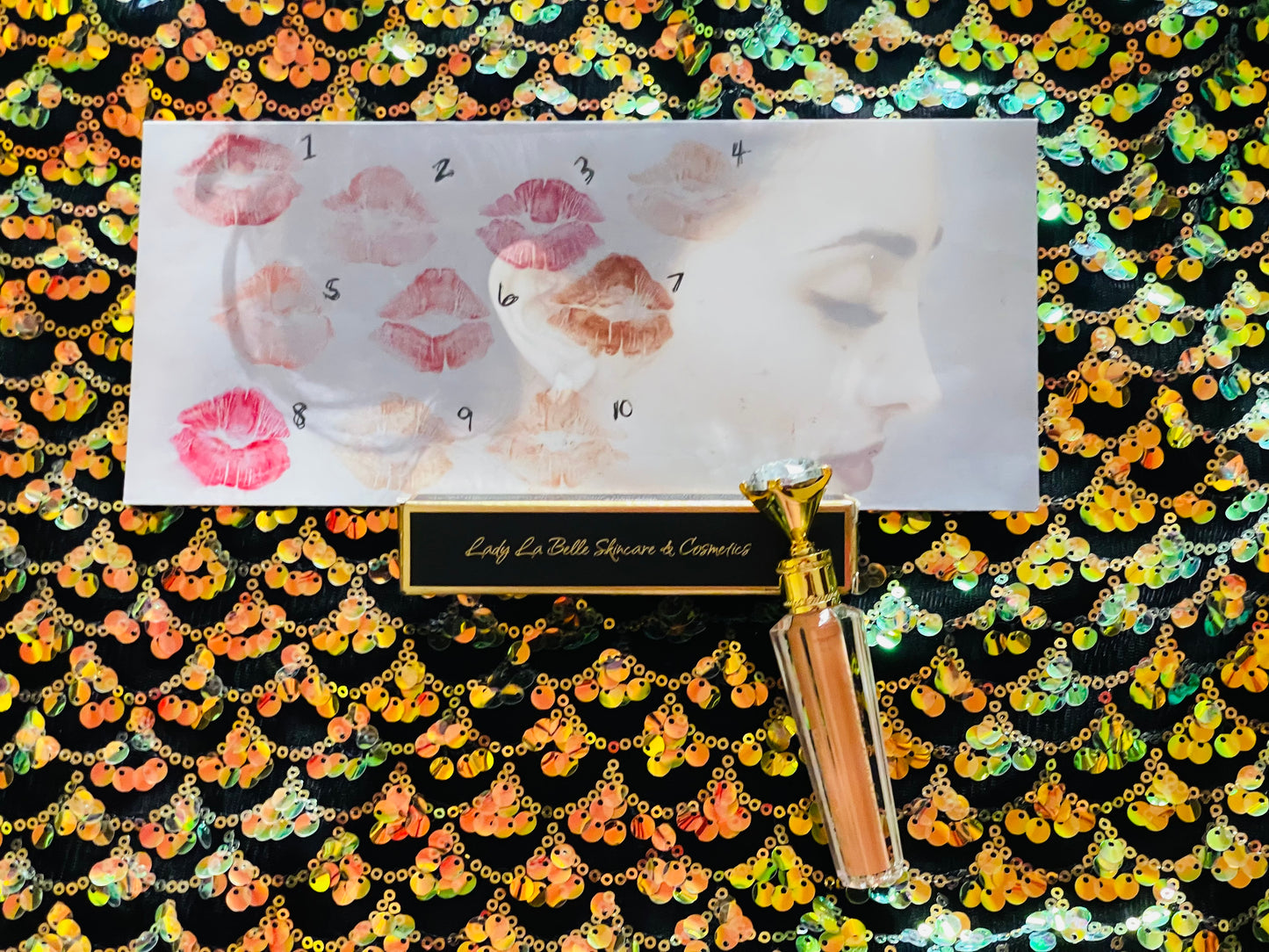 Fit for Royalty Lady La Belle Diamond Lip Glaze/ Plumper in 10 Glorious Shades (singles)