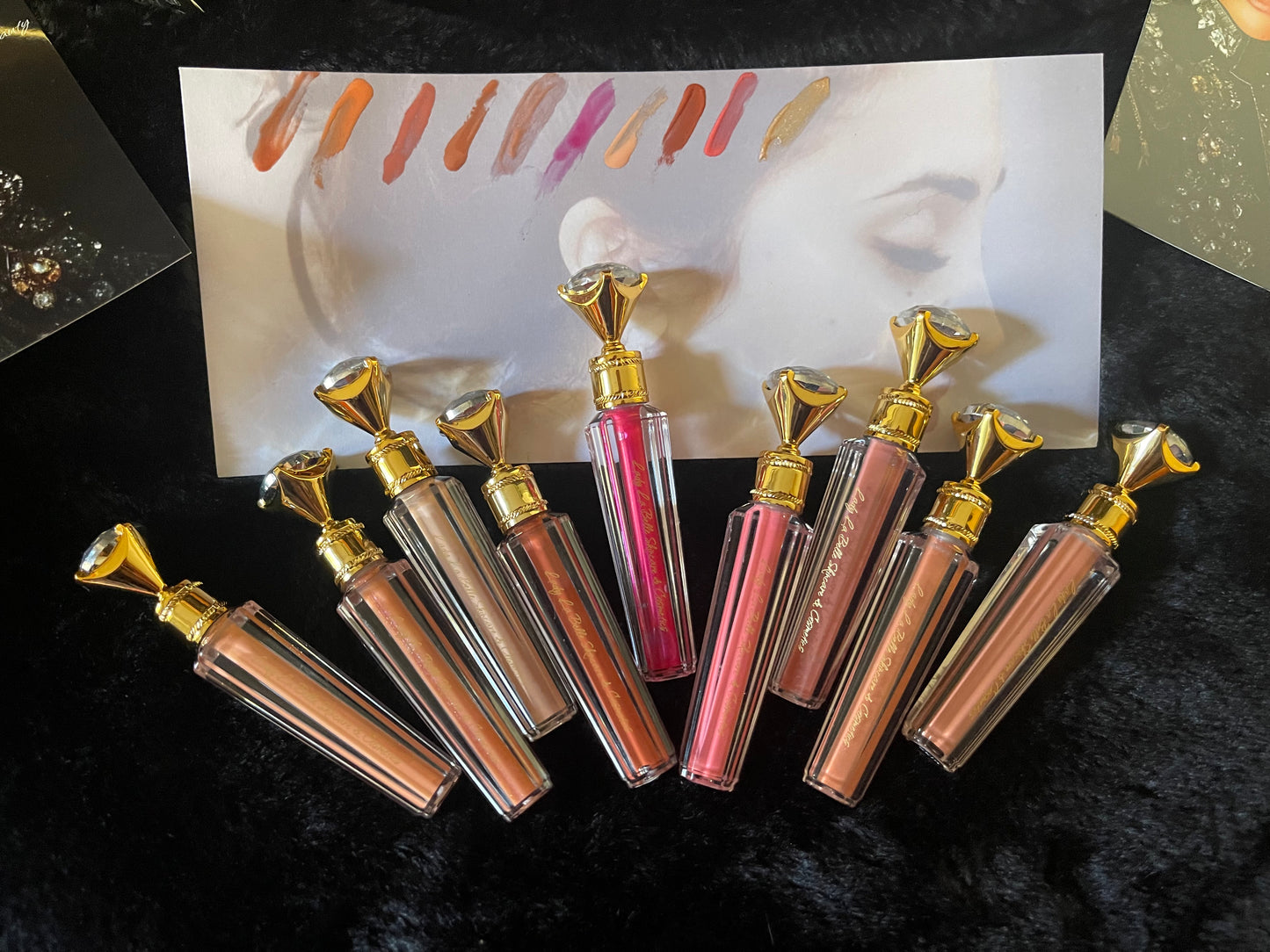 Fit for Royalty Lady La Belle Diamond Lip Glaze/ Plumper in 10 Glorious Shades (singles)